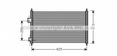 AVA QUALITY COOLING hd5202 -  Конденсатор, кондиционер